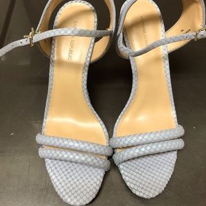 Brand new- never been worn. Banana Republic baby blue. Size 7